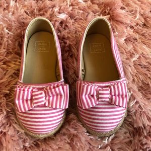 Janie and Jack baby girl shoes size 4
